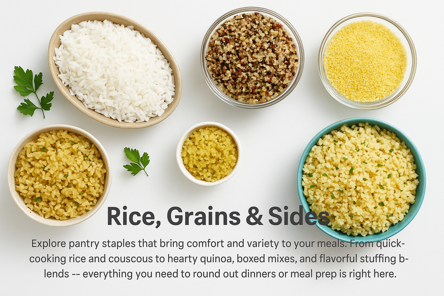 Rice, Grains & Sides