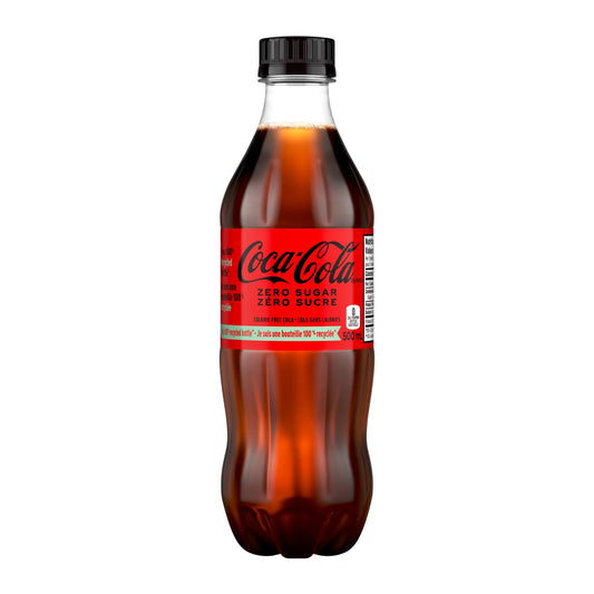 Coca-Cola Zero Sugar (500ml Bottle)
